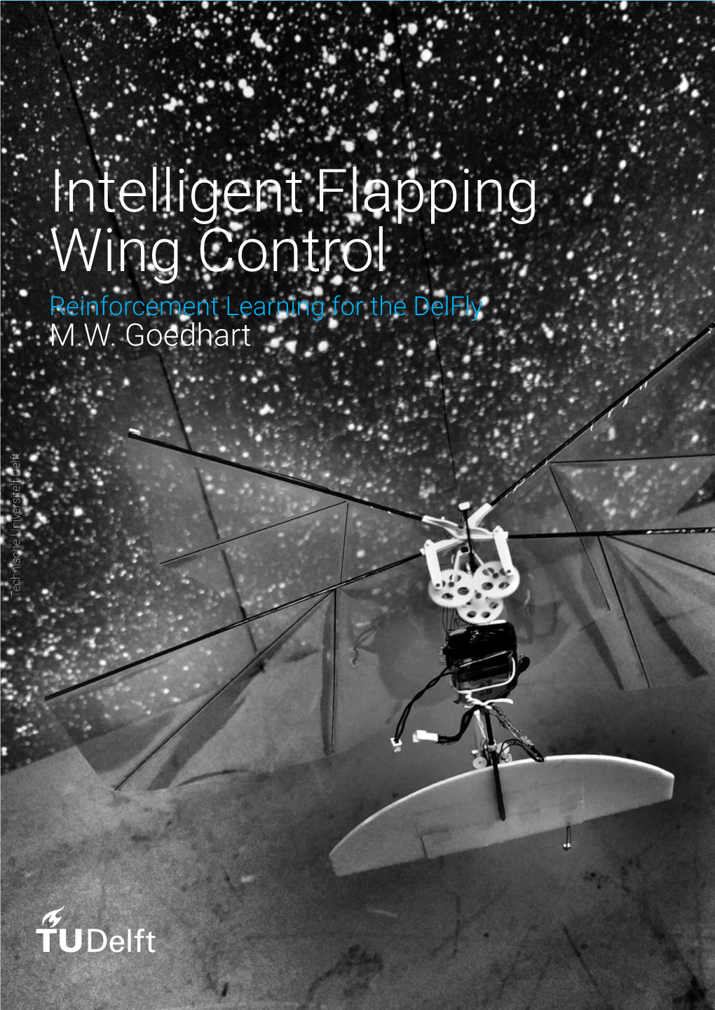 Intelligent Flapping Wing Control Reinforcement Learning for the Delfly M.W