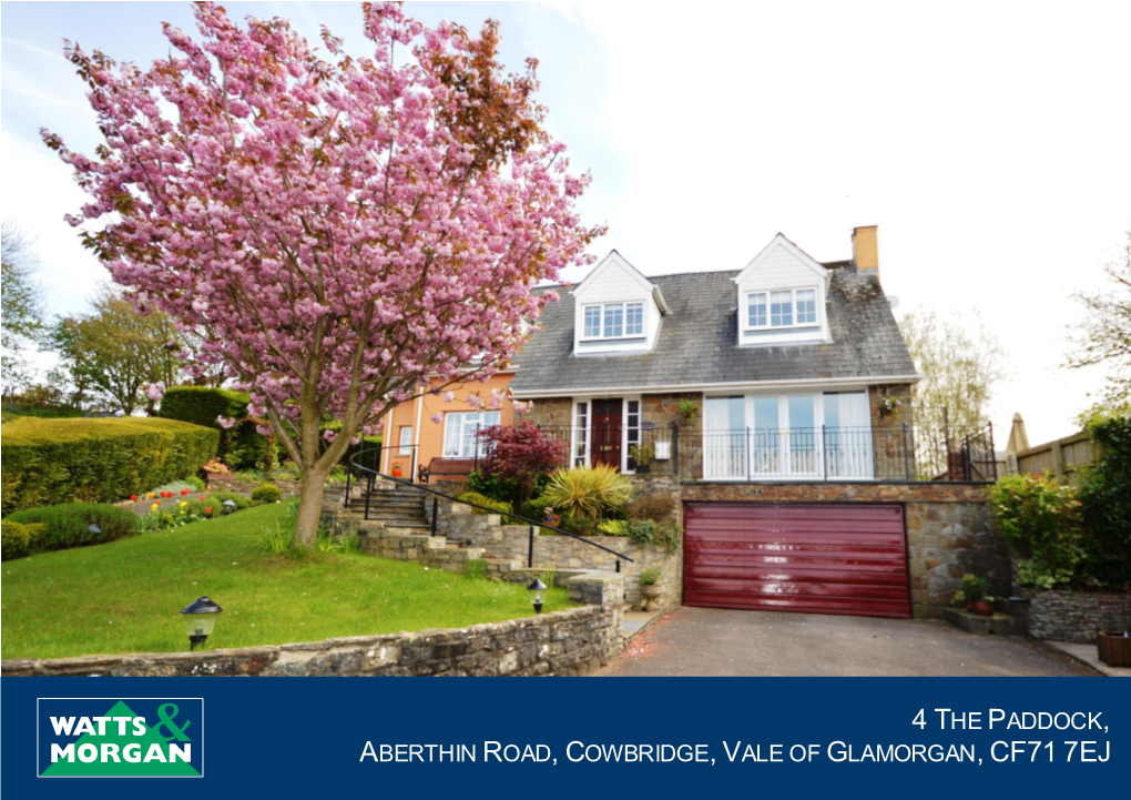 Aberthin Road, Cowbridge, Vale of Glamorgan, Cf71 7Ej