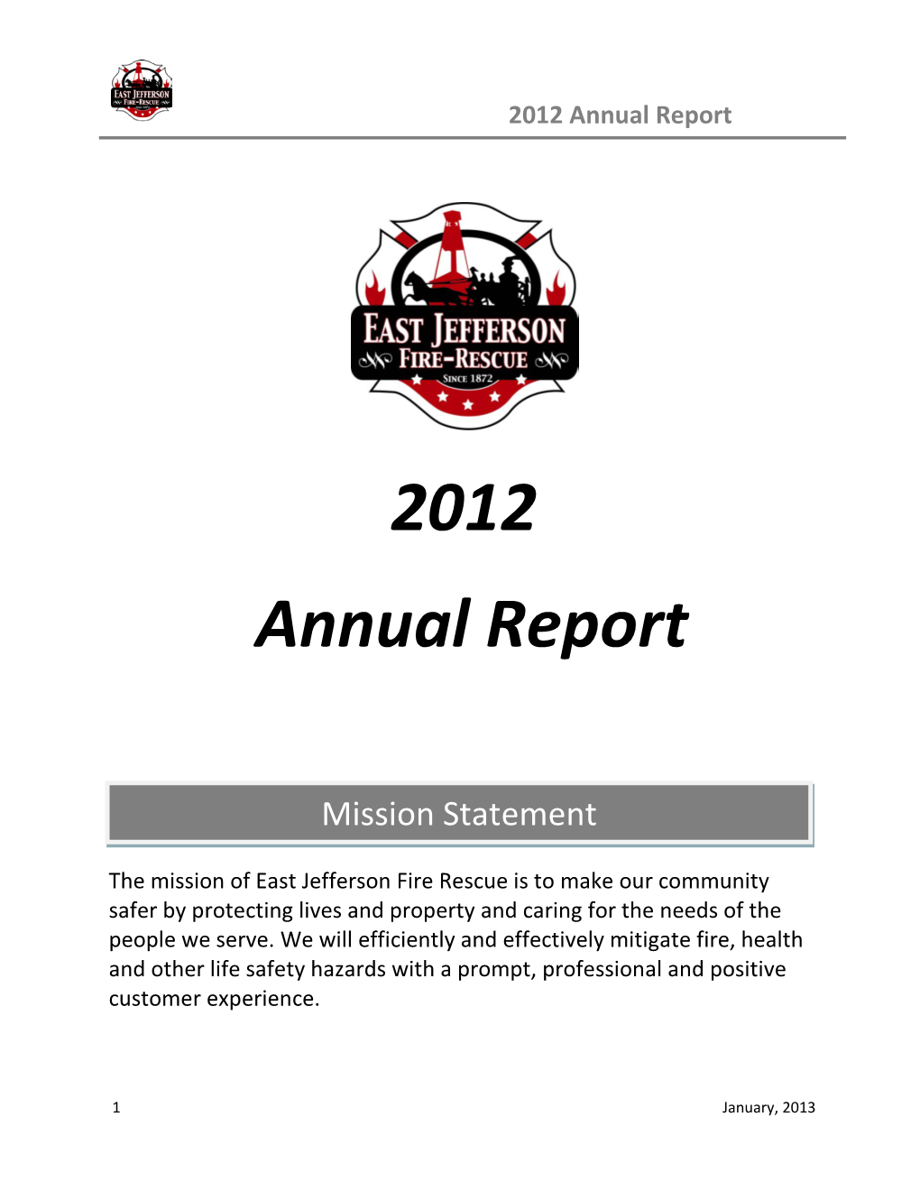 2012 Annual Report