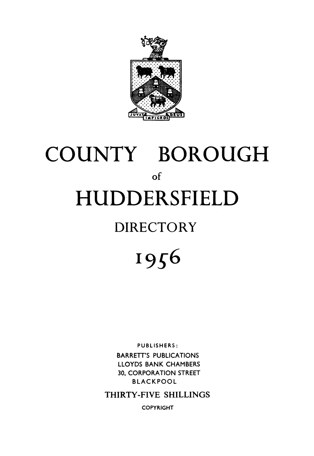 County Borough Huddersfield