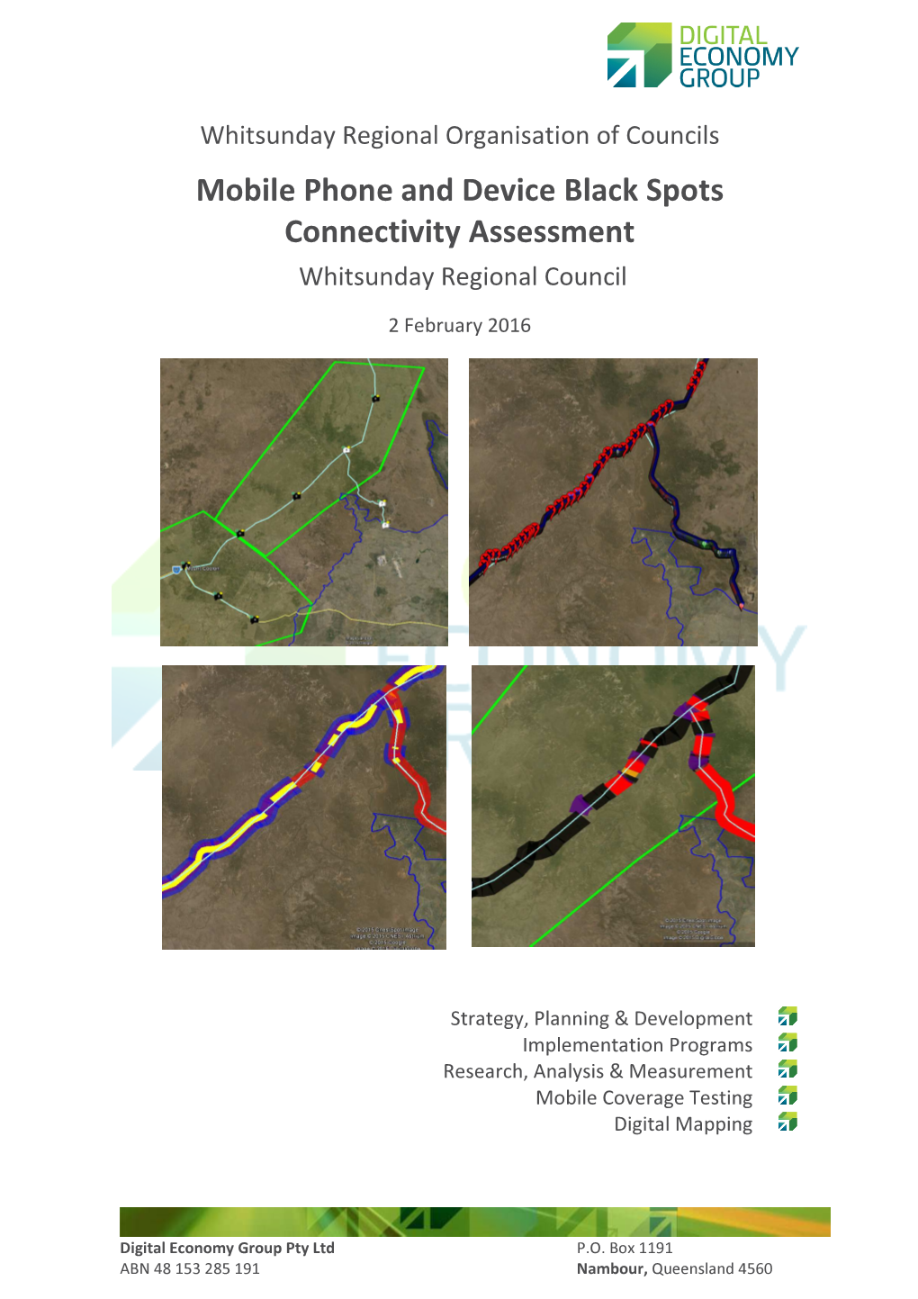 Mobile Phone and Device Black Spots Connectivity Assessment