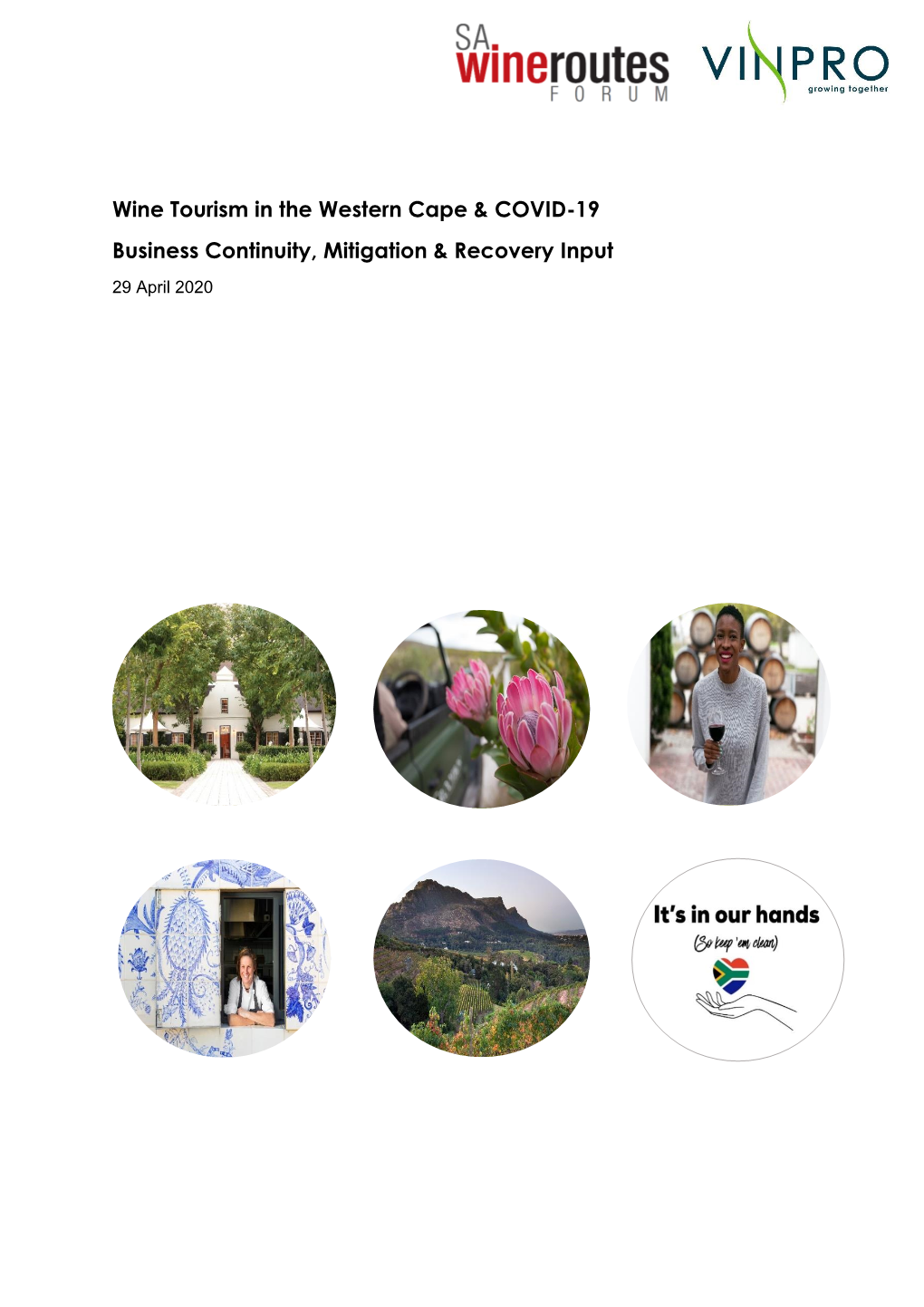Wine Tourism in the Western Cape & COVID-19 Business Continuity