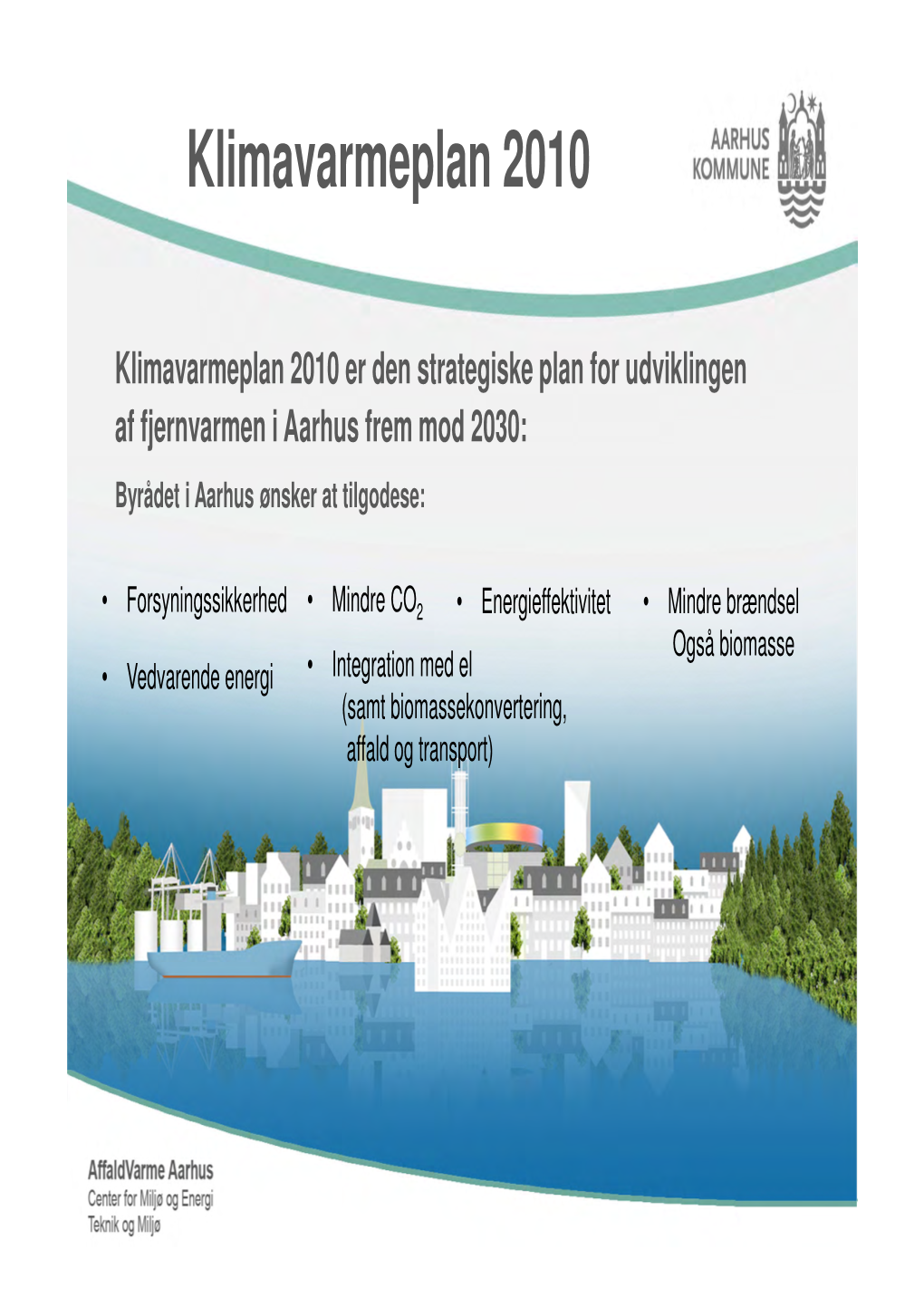 Klimavarmeplan 2010