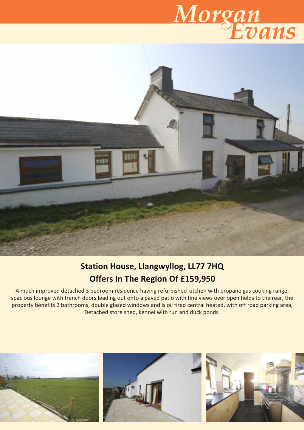 Station House, Llangwyllog, LL77 7HQ Offers in the Region Of