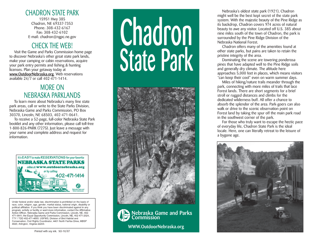 Chadron State Park Is the Ideal the Is Park State Chadron Life, Everyday Of