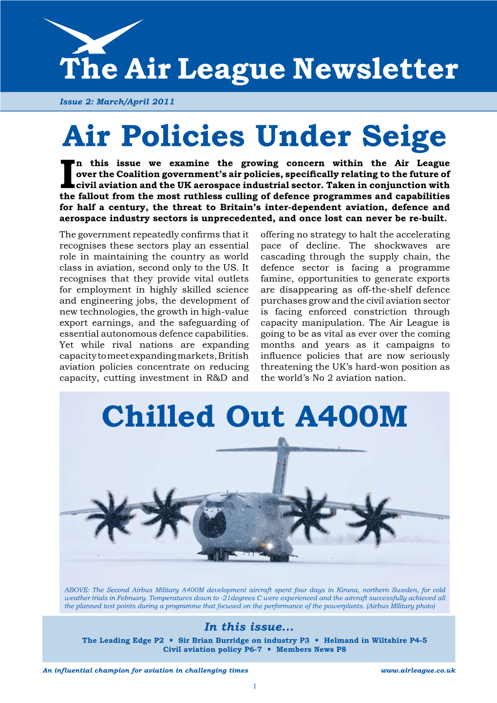 Air Policies Under Seige Chilled out A400M