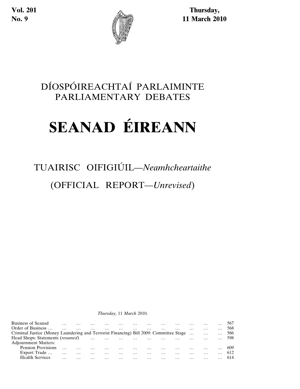 Seanad Éireann