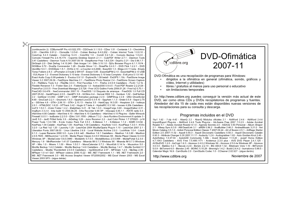 DVD-Ofimática 2007-11