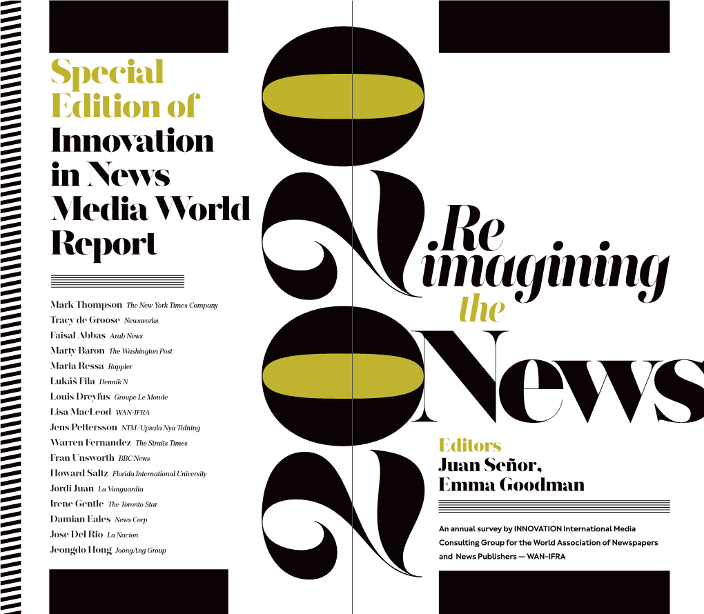 Special Edition of Innovation in News Media World Report
