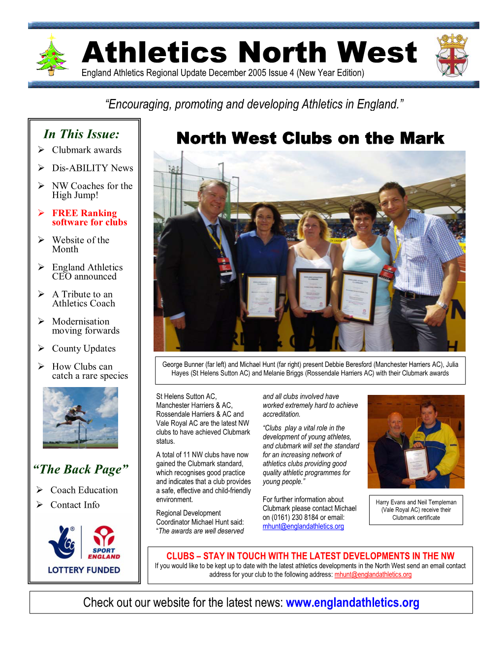 Athletics North West Magazine