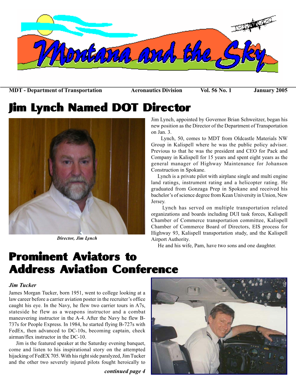 Jim Lynch Named DO Ynch Named DO Ynch Named DOT Director