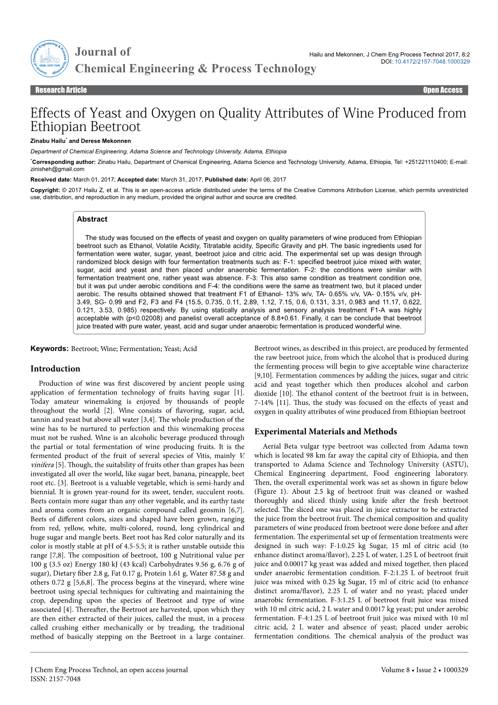 Effects of Yeast and Oxygen on Quality Attributes of Wine Produced