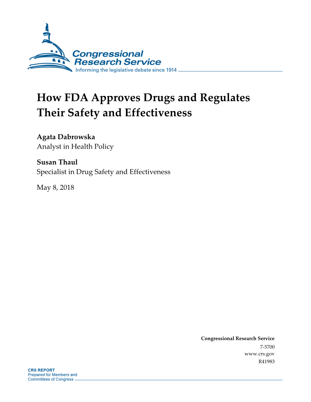 How FDA Approves Drugs and Regulates Their Safety and Effectiveness