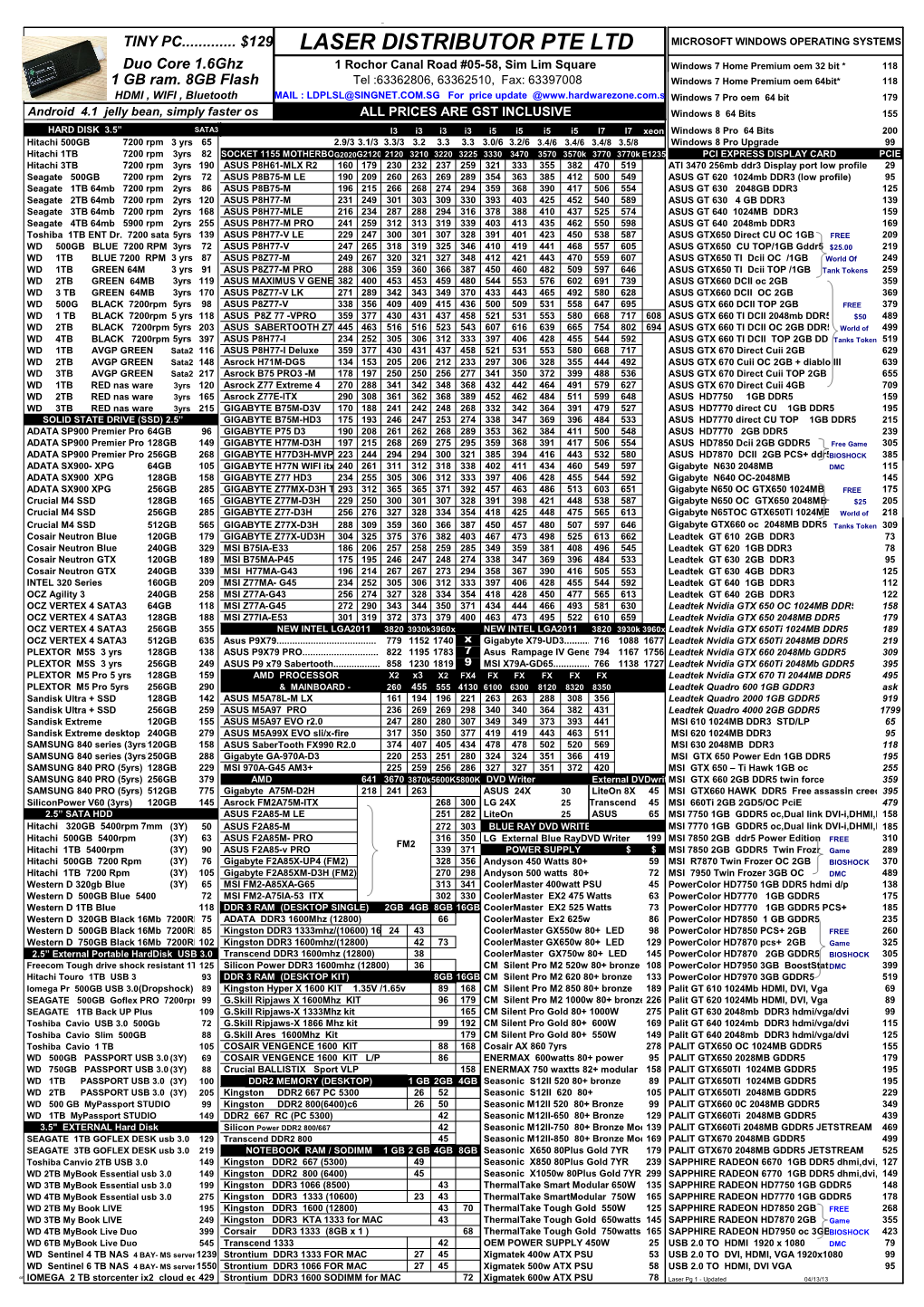 Silverstone Technology Co., Ltd.- SG05-450