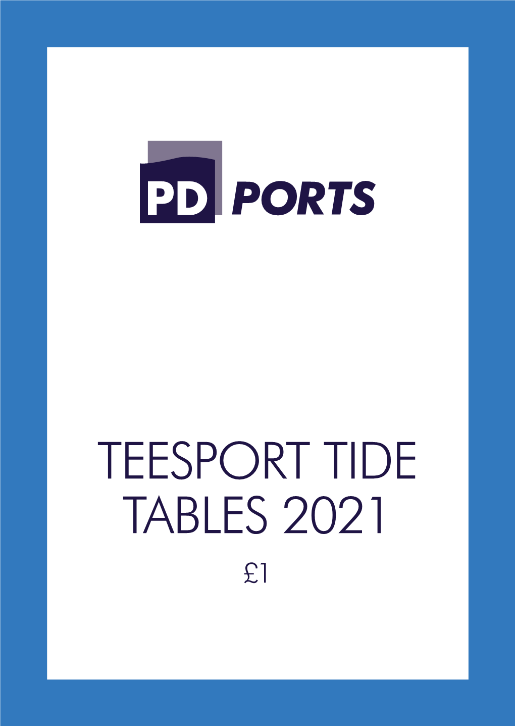 Teesport Tide Tables 2021 £1