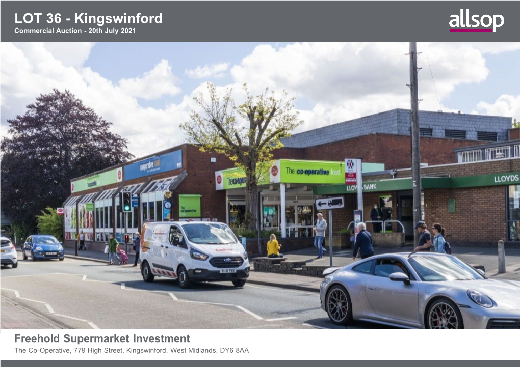 Kingswinford Commercial Auction - 20Th July 2021