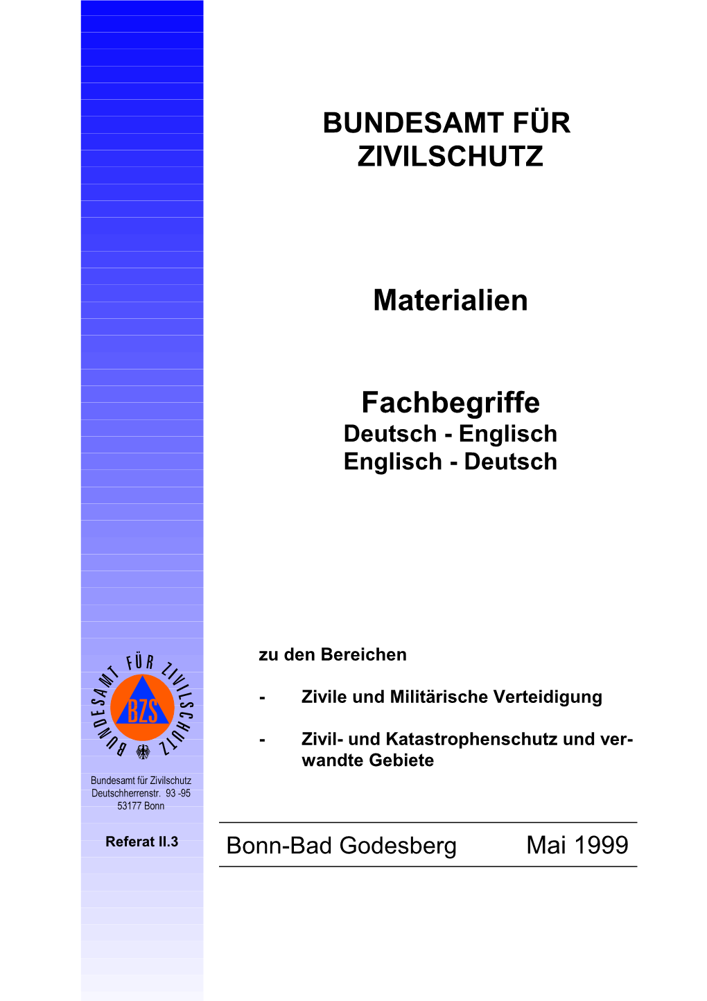 Wörterbuch-Zivilschutz