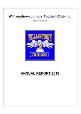 WJFC Annual Report 2018 Draftx