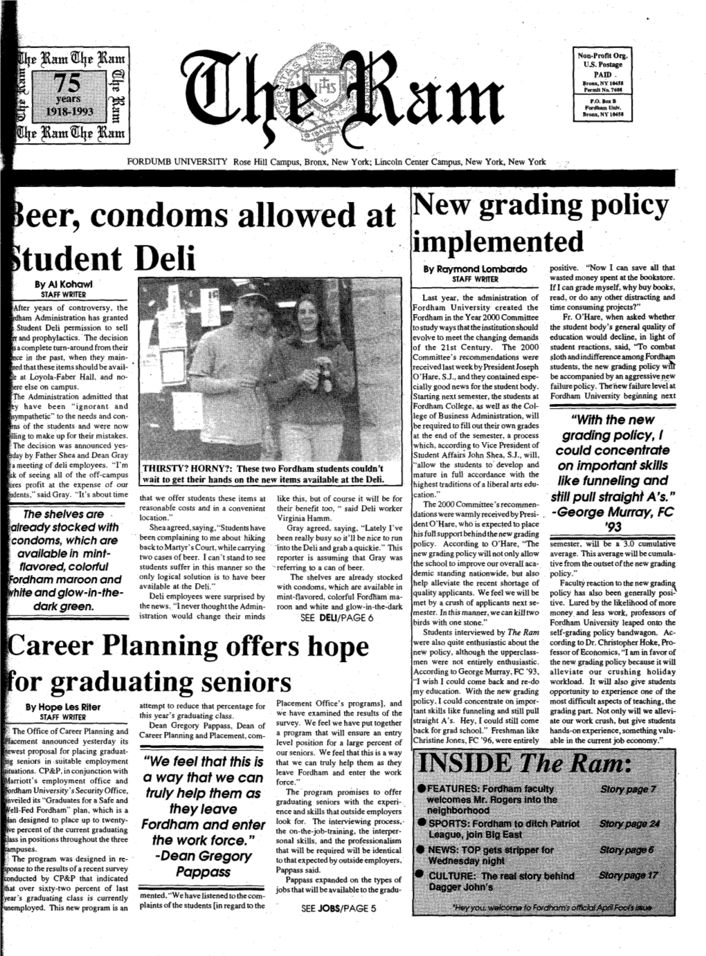 Eer, Condoms Allowed at Deli