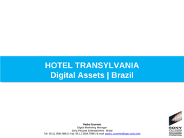 HOTEL TRANSYLVANIA Digital Assets | Brazil