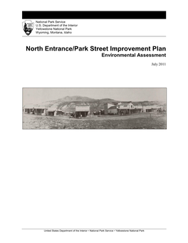 North Entrance/Park Street Improvement Plan Environmental Assessment
