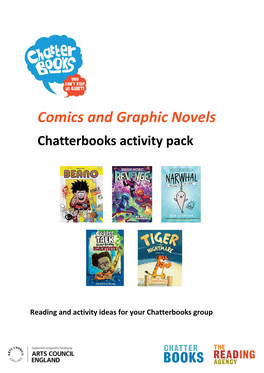 Comics and Graphic Novels Chatterbooks Activity Pack