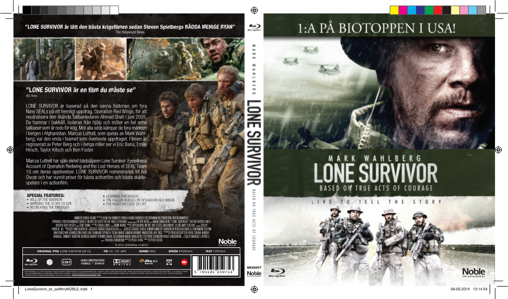 LONE SURVIVOR Är En Film Du Måste Se” ABC News