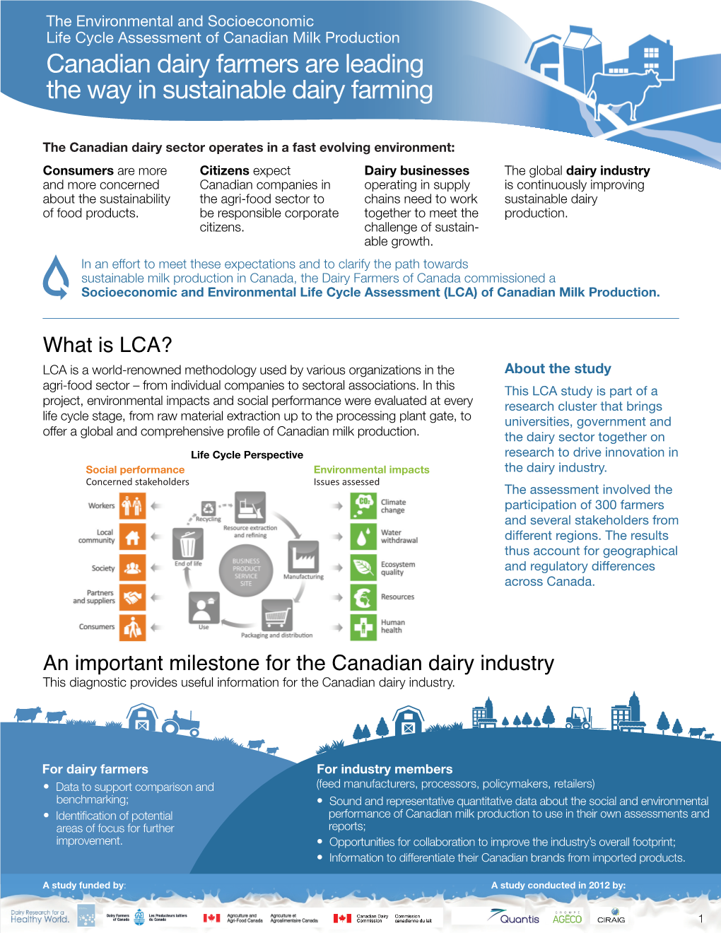 Canadian Dairy Farmers Are Leading the Way in Sustainable Dairy Farming