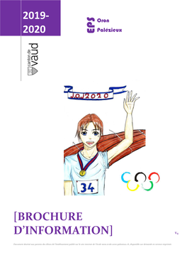 Brochure D'information
