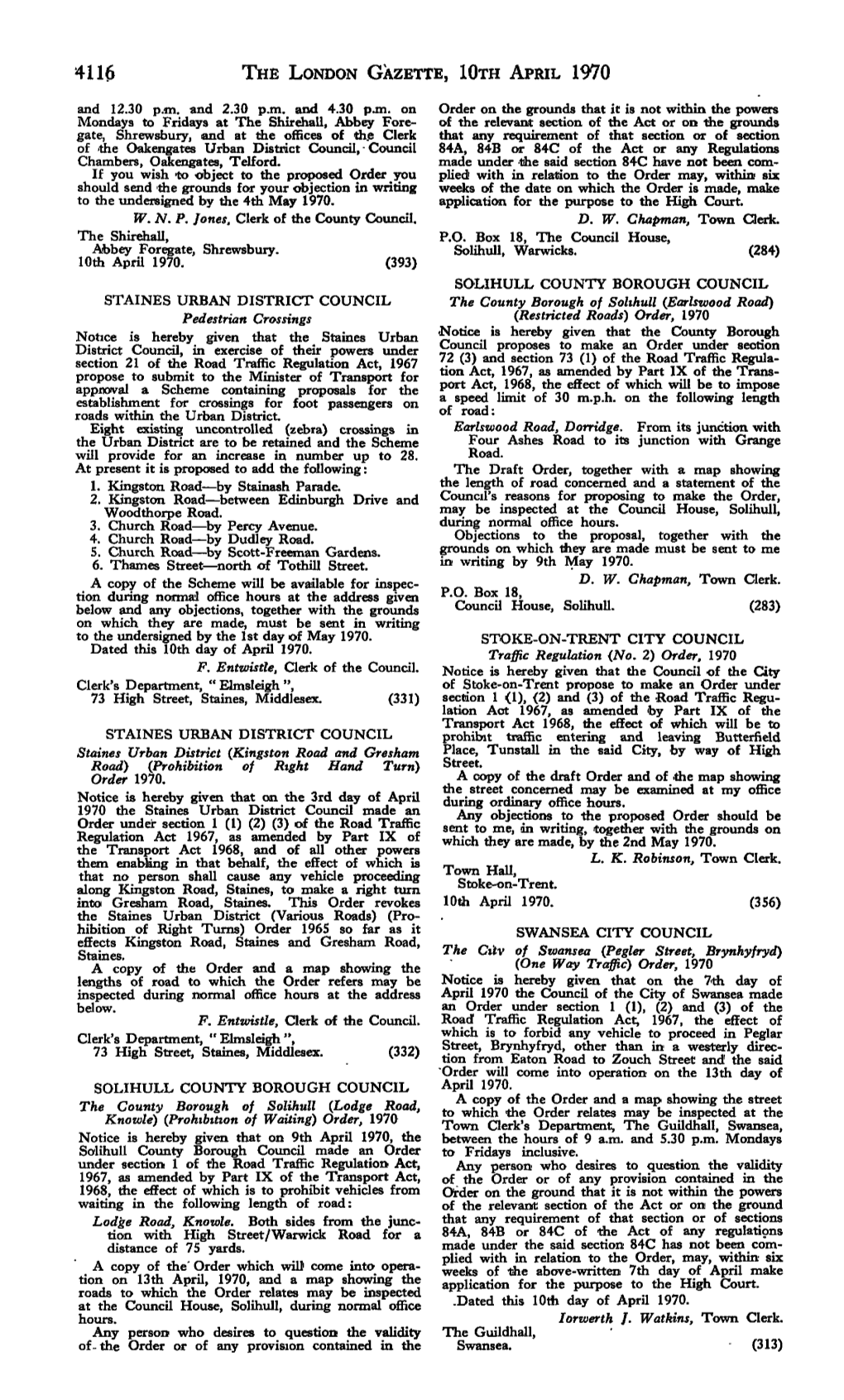 The London Gazette, Issue 45077, Page 4116