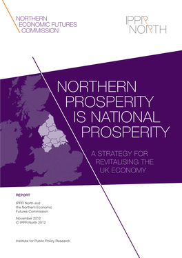 Northern Prosperity Is National Prosperity