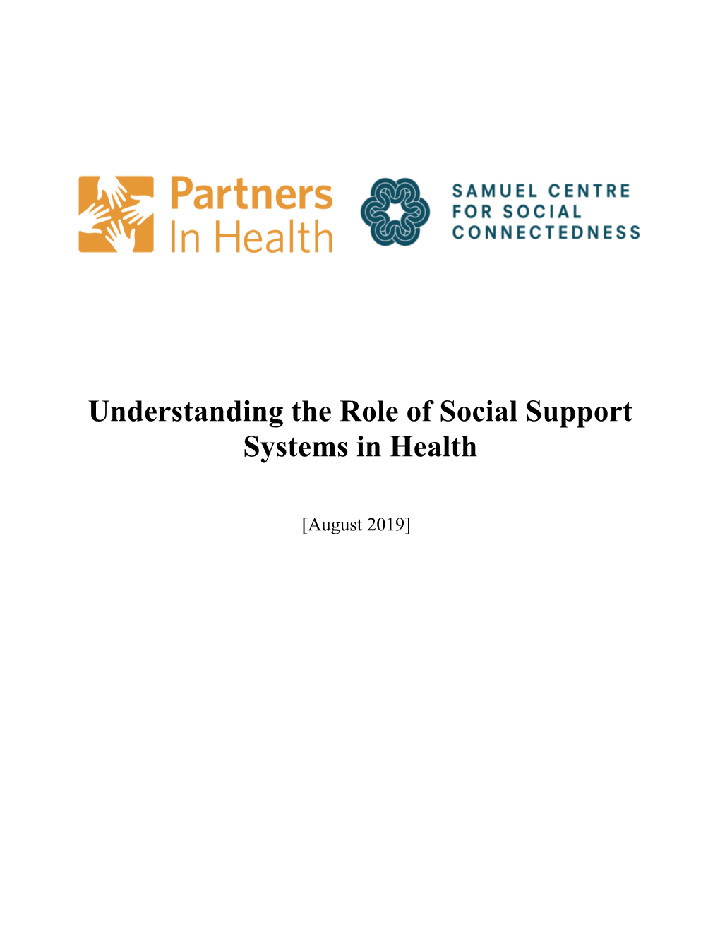 Understanding the Role of Social Support Systems in Health