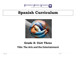 Spanish Curriculum