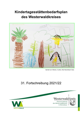 Kindertagesstättenbedarfsplan Des Westerwaldkreises