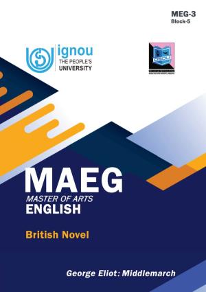 MEG-03 British Novel Block-5 George Eliot: Middlemarch