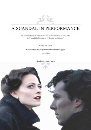 A Scandal in Performance