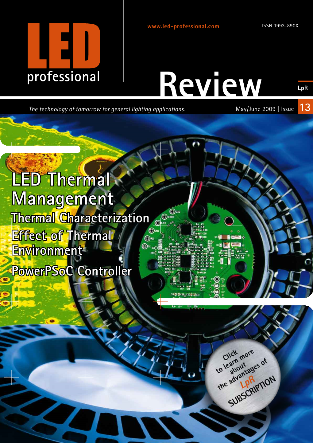 LED Thermal Management Thermal Characterization Effect of Thermal Environment Powerpsoc Controller