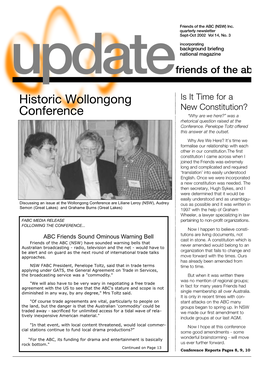 Historic Wollongong Conference