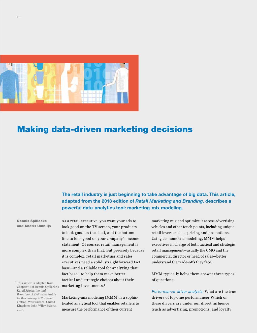 Making Data-Driven Marketing Decisions