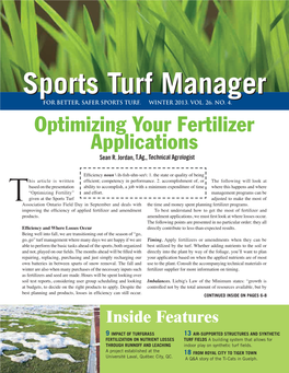 Sports Turf Manager T