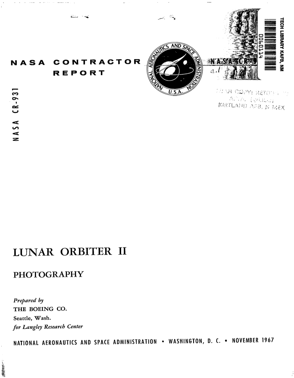 Lunar Orbiter Ii