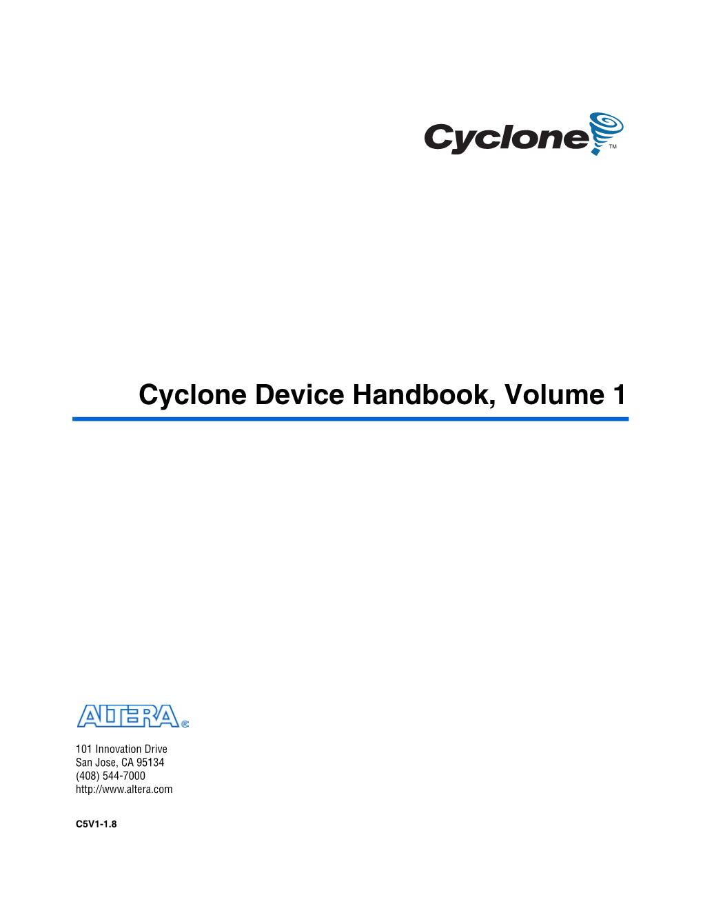 Cyclone Handbook
