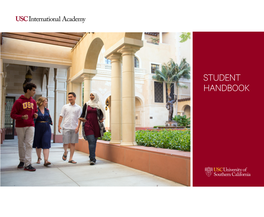 STUDENT HANDBOOK USC International Academy • 3415 S