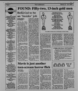 FOUND: Fifty-Two, 13-Inch Gold Men