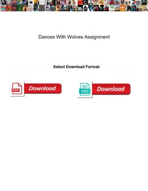 Dances with Wolves Assignment