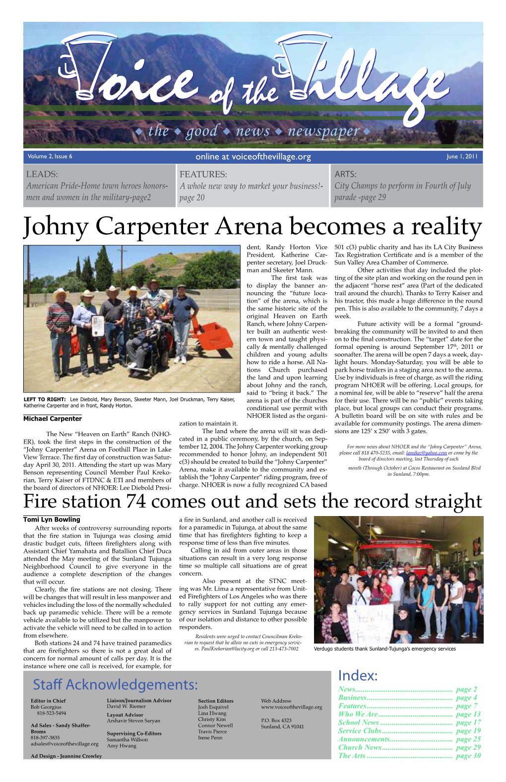 Johny Carpenter Arena Becomes a Reality