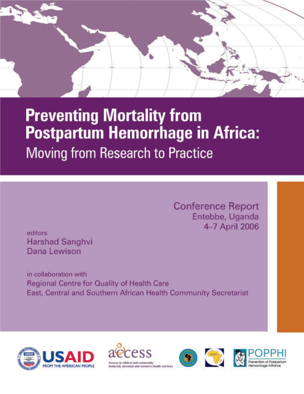 Preventing Mortality from Postpartum Hemorrhage in Africa: Moving from Research to Practice