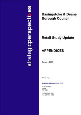 Retail Study Update 2009 and Appendices (PDF 5Mb)
