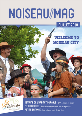 Juillet 2018 Welcome to Noiseau City