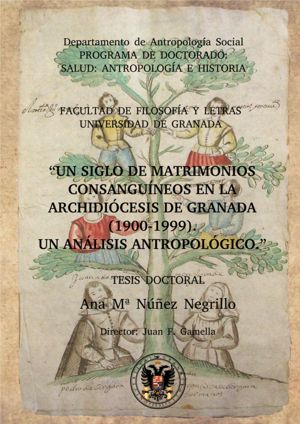 Un Siglo De Matrimonios Consanguíneos En La Archidiócesis De Granada (1900-1999)